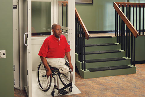 Residential Stairlifts - Vertical Platform Lift