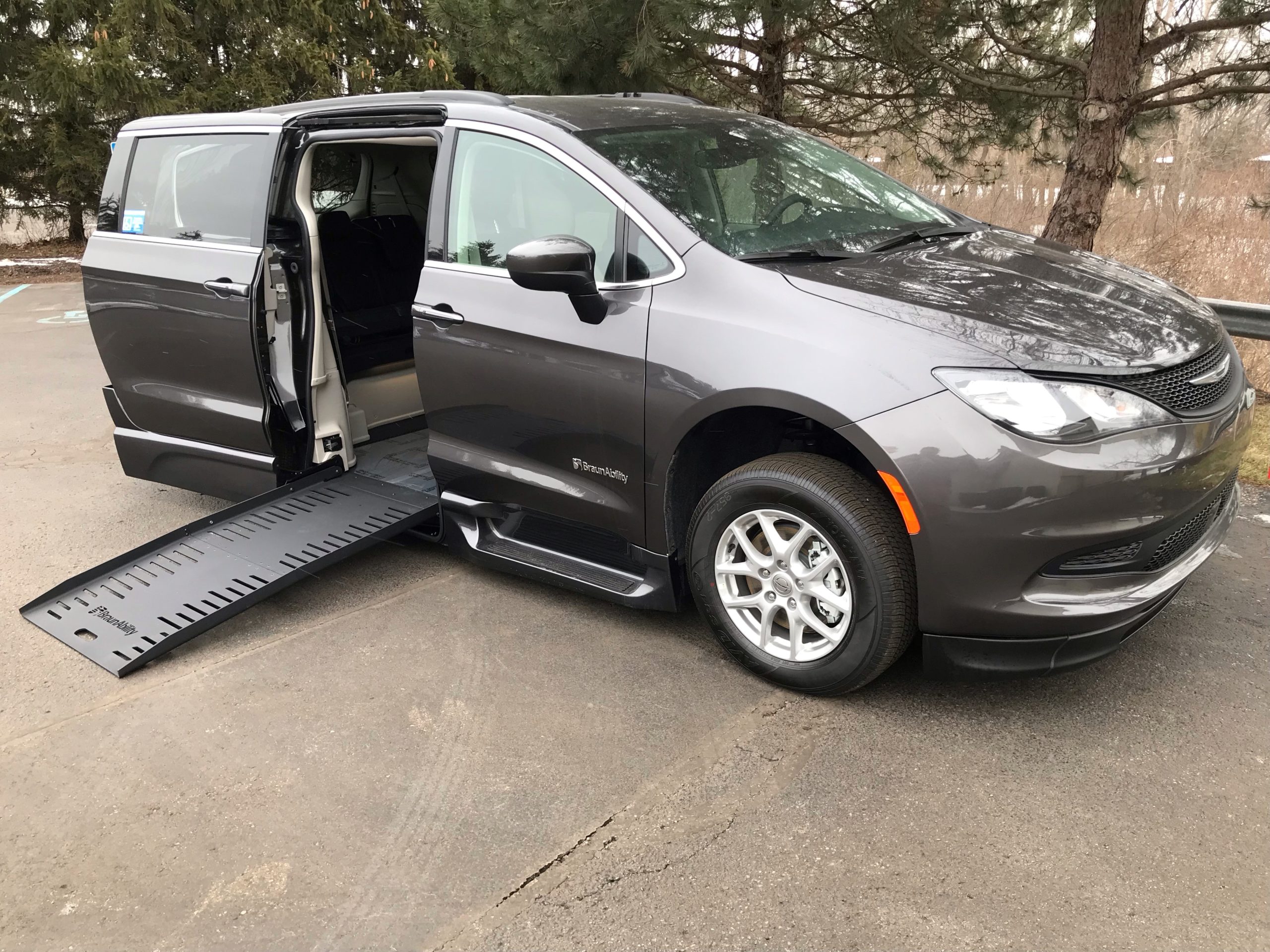 2021 Chrysler Voyager LXI Granite with Power Foldout BraunAbility XT Conversion