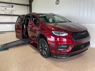 2021 Velvet Red BraunAbility Chrysler Pacifica Touring L Sport with XT Conversion