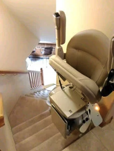 Bruno Stairlift Seat Up