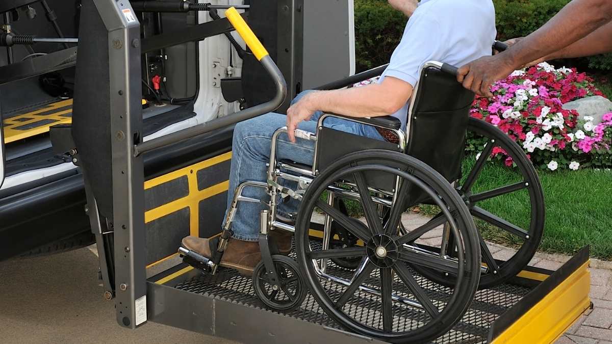 Braun Platform Wheelchair Lifts for accessible vans