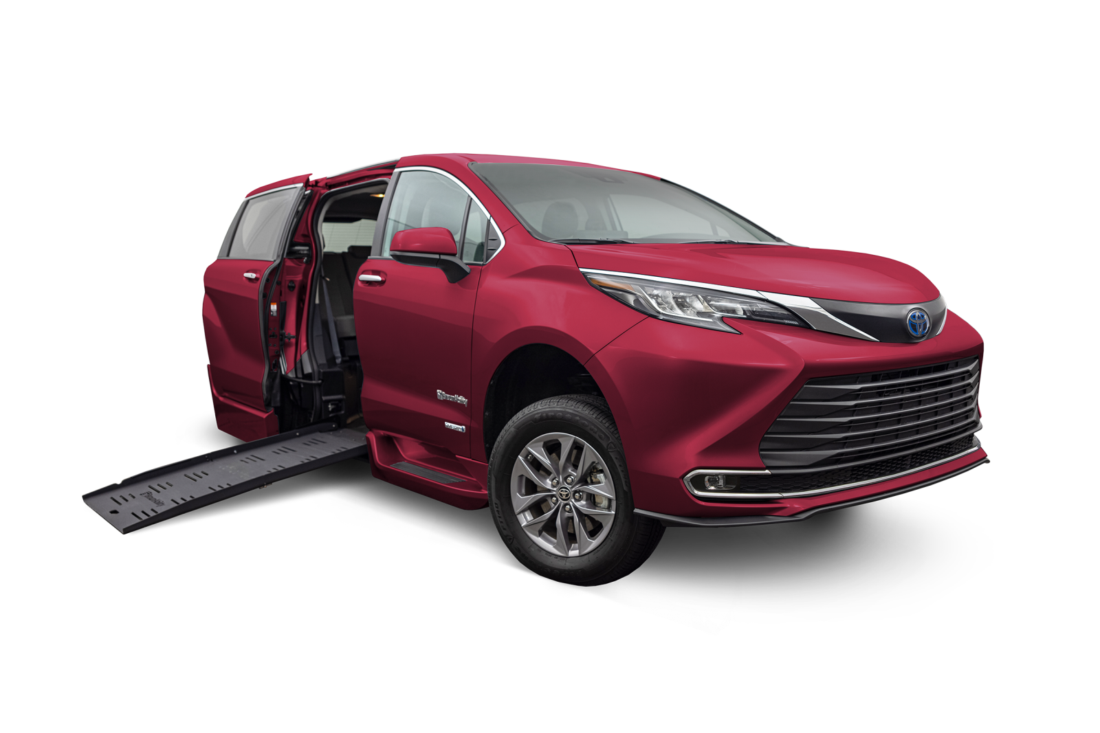 2022 Ruby Flare Toyota Sienna XLE Plus with BraunAbility XI Conversion