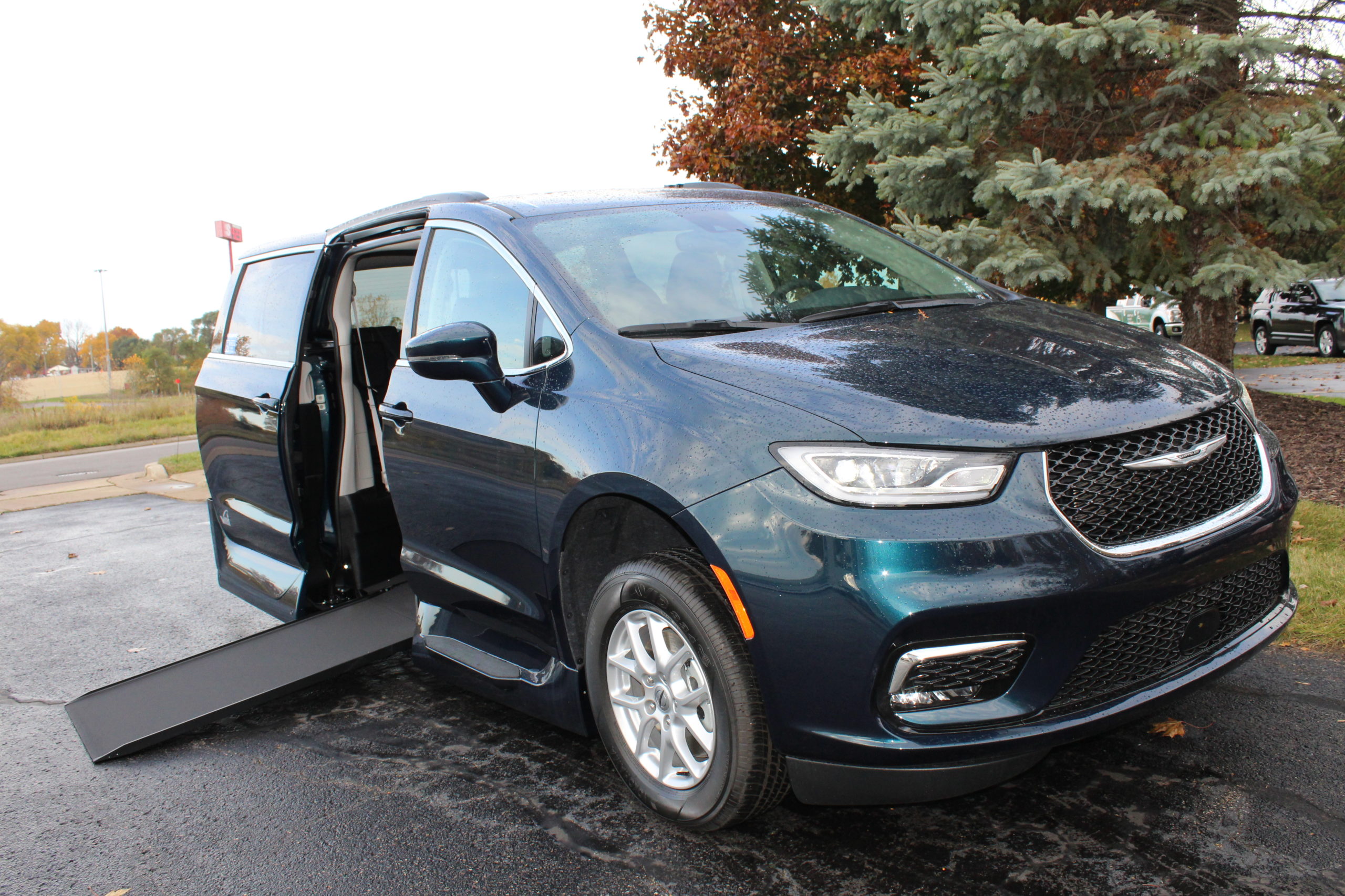 2022 Fathom Blue Chrysler Pacifica Touring L with VMI Northstar Conversion