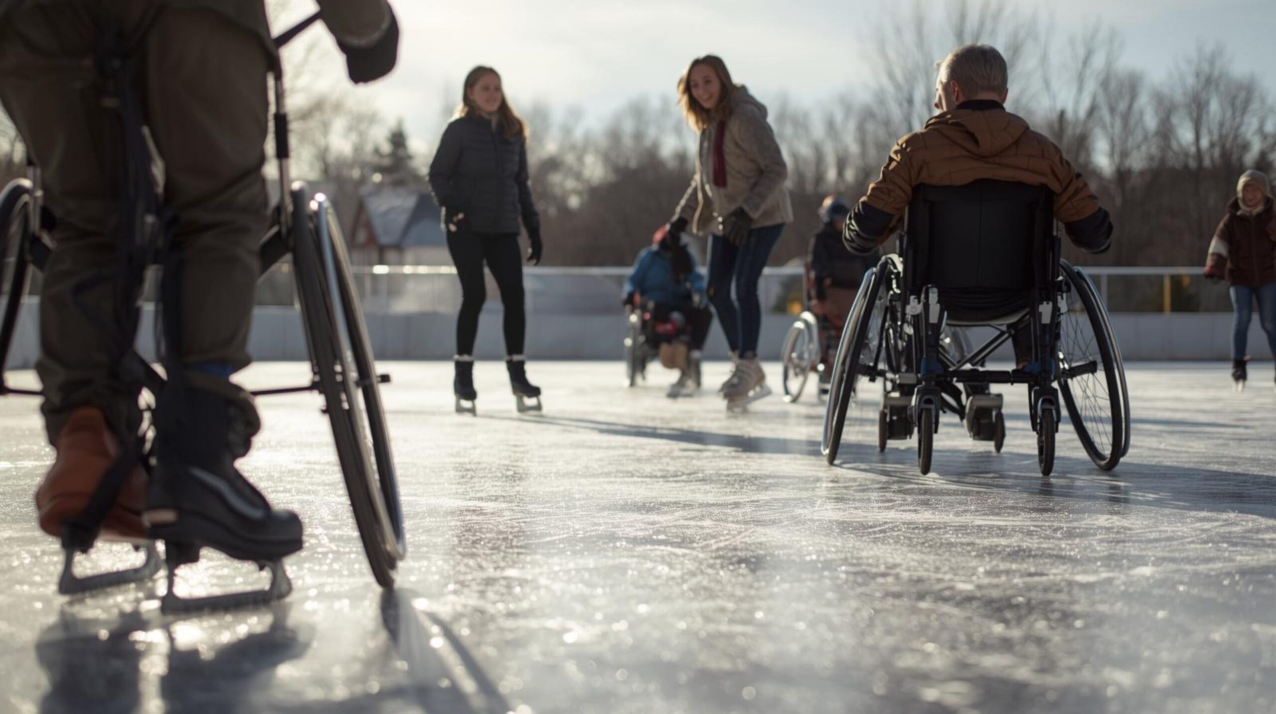 Wheelchair Accessible Ice Skating in Michigan