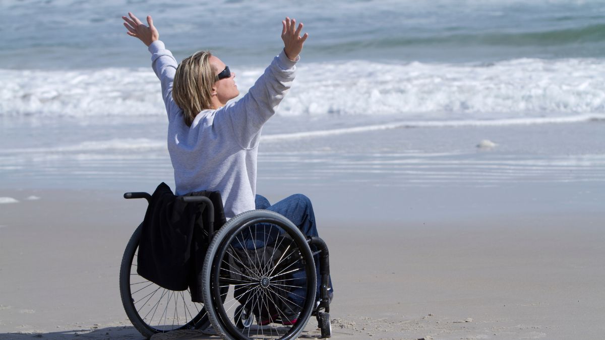 Wheelchair accessible beaches Michigan