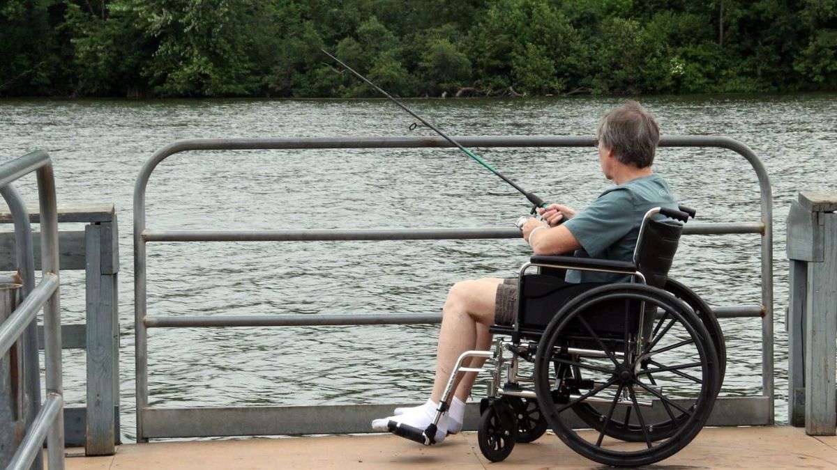 accessible fishing spots Michigan
