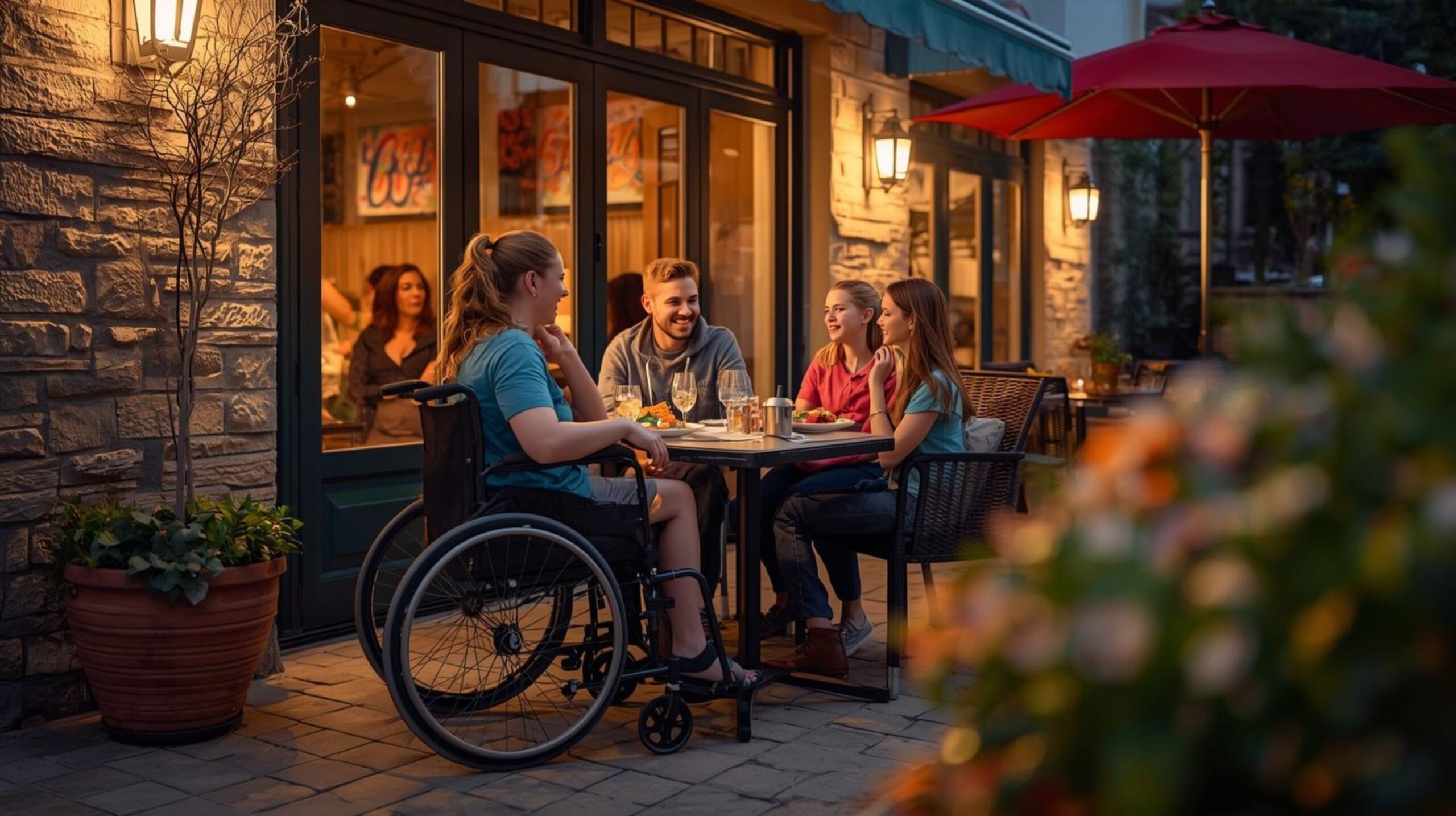 accessible outdoor dining Michigan