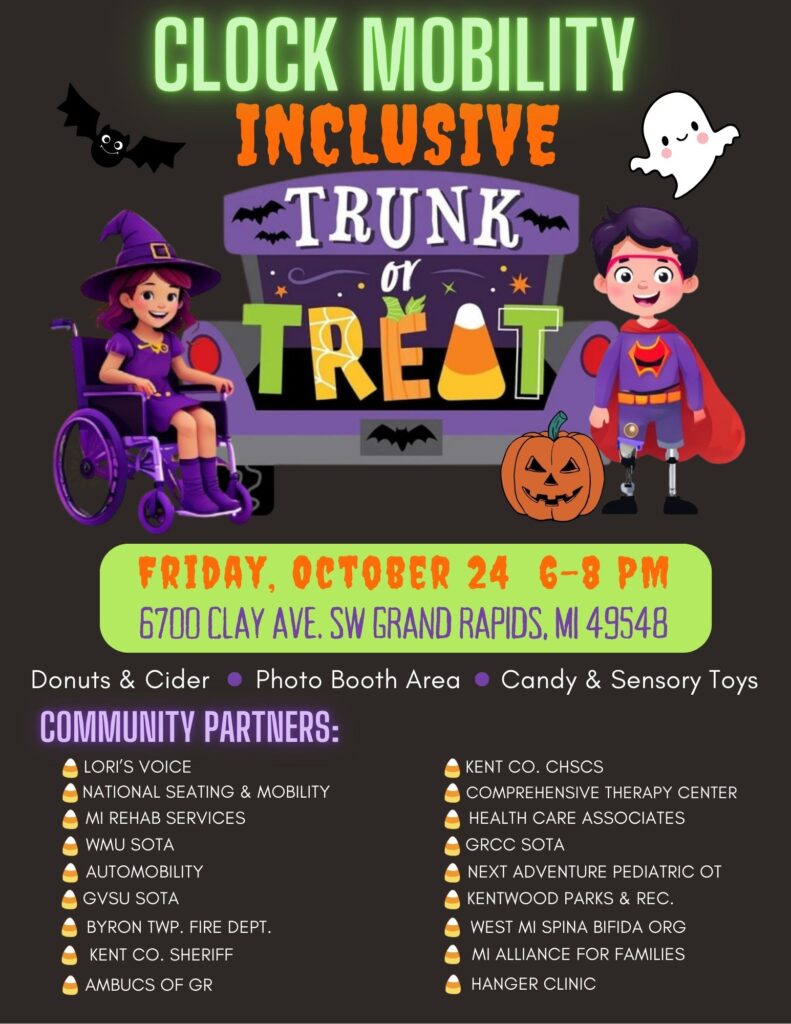 Trunk or Treat 2025 Clock Mobility
