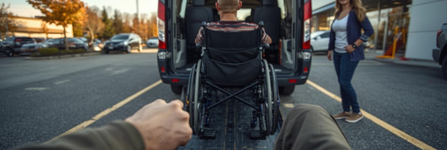 used wheelchair van