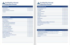 Braun CPO Inspection Process Checklist.
