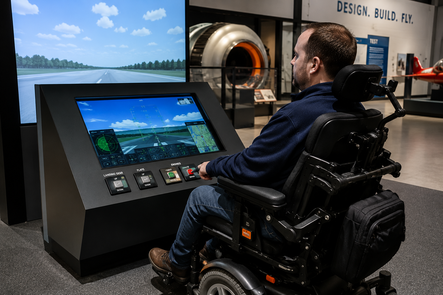 Exploring the Air Zoo in Kalamazoo: A Benchmark for Wheelchair Accessibility