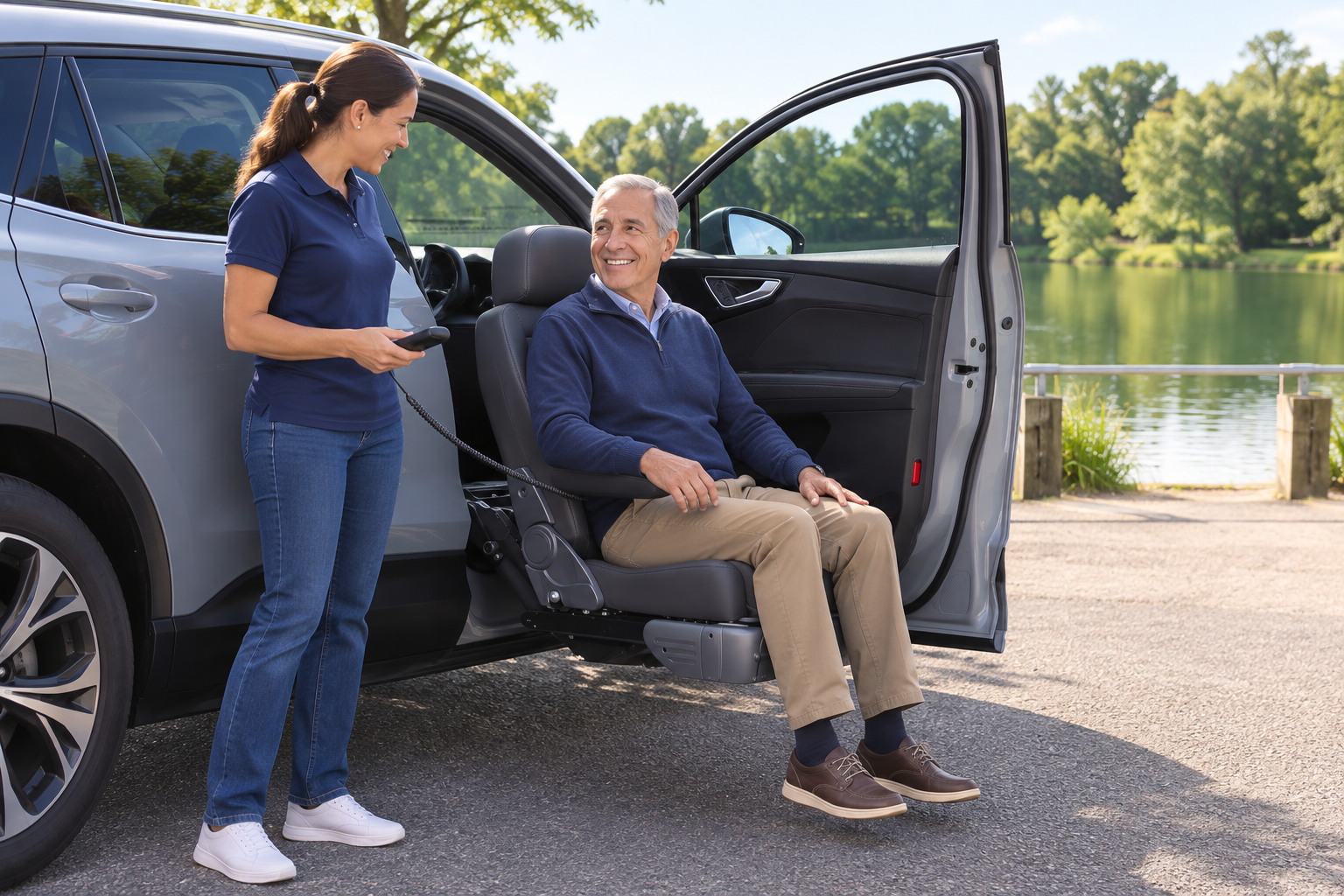 Hero Turning Automotive Seat Turney SUV Seat